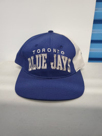 Vintage 90s Toronto Blue Jays Starter Script Arch Snapback