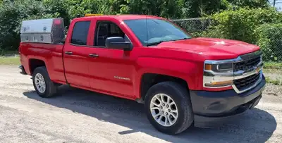 Certified 2016 Chevrolet Silverado 1500 Work Truck Double Cab 4WD EXTENDED CAB PICKUP 4-DR 5.3L V8 w...