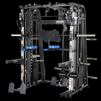 Smith machine functional trainer squat rack home gym