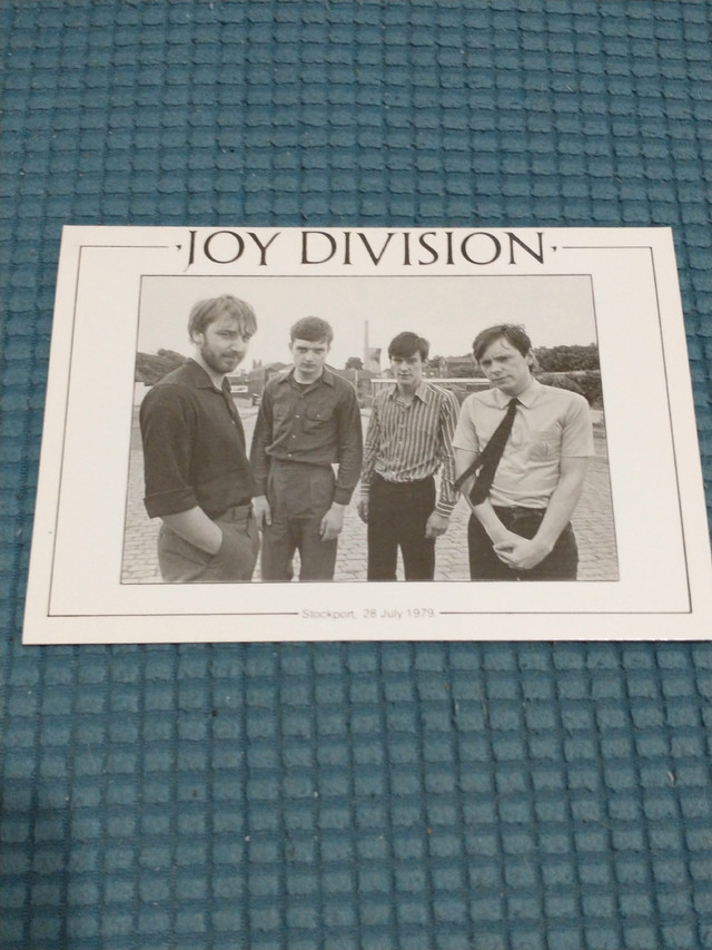 Four unused Joy Division postcards from early 1990s in Arts & Collectibles in City of Toronto - Image 4