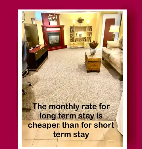 ✅ FOR COUPLES OR A LONE PERSON ✅ SHORT OR LONG TERM LEASE ✅ The upscale decor of this larger-than-av...
