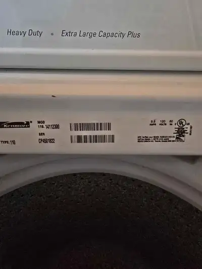 GOOD KENMORE WASHER, View more