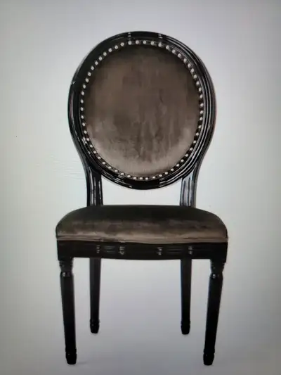 NEW Velvet Upholstered Chairs - 6 available, View more