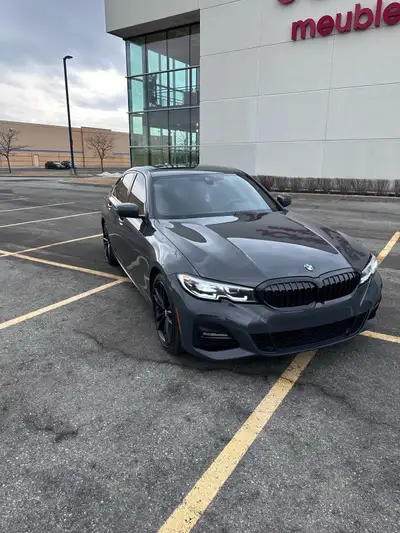 Bmw 330i 2019 Gris cosmique 2.0L turbo 90000km Négociable