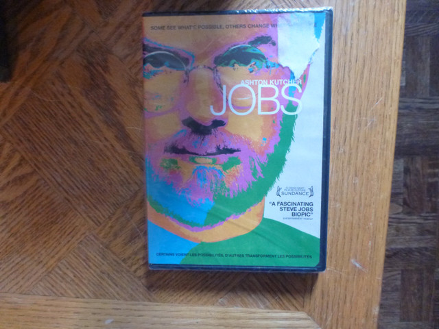 Jobs   DVD    New still sealed   $4.00 in CDs, DVDs & Blu-ray in Saskatoon