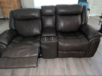 Leather RECLINER LOVE SEAT