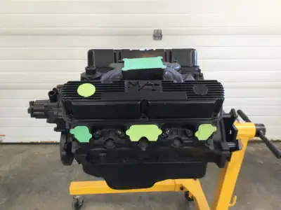 This engine was built awhile back. It received a double roller timing chain, high volume oil pump, r...