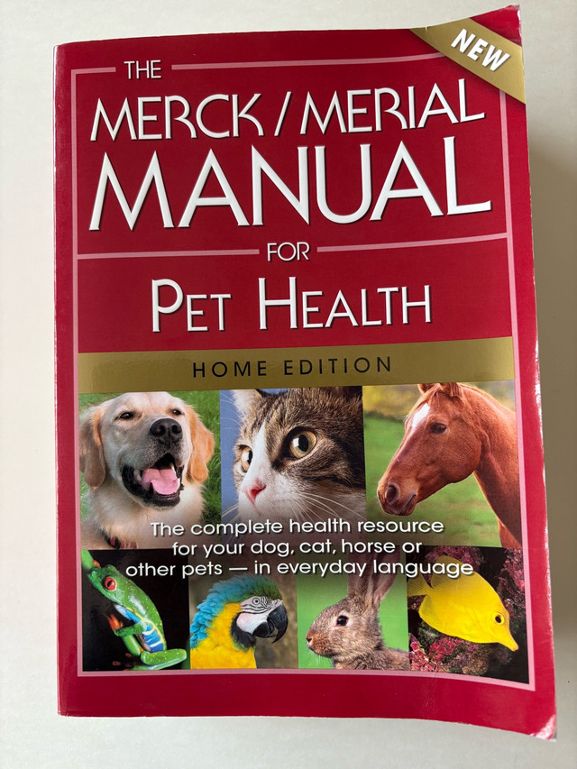 Merck/Merial Manual for Pet Health - Home Edition in Other in Delta/Surrey/Langley
