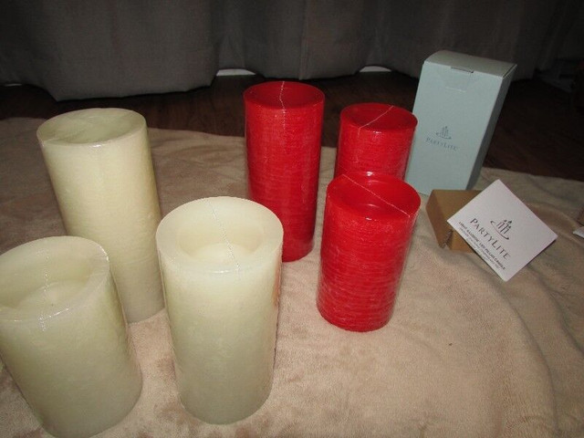 SALE! Partylite Light Illusions LED Pillar Candles, BNIB! in Home Décor & Accents in City of Halifax - Image 3