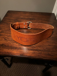 York Weightlifting Belt - Leather