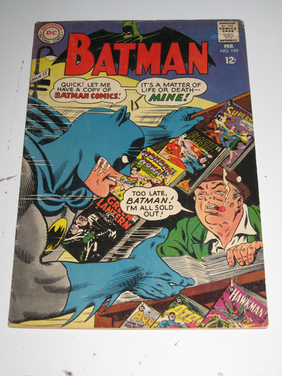 DC Comics Batman#199 comic book, View more
