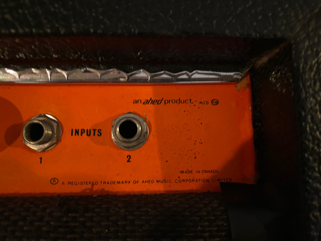 AHED DARIUS 1002 Vintage Canadian made Amp 70s in Amps & Pedals in Renfrew - Image 4