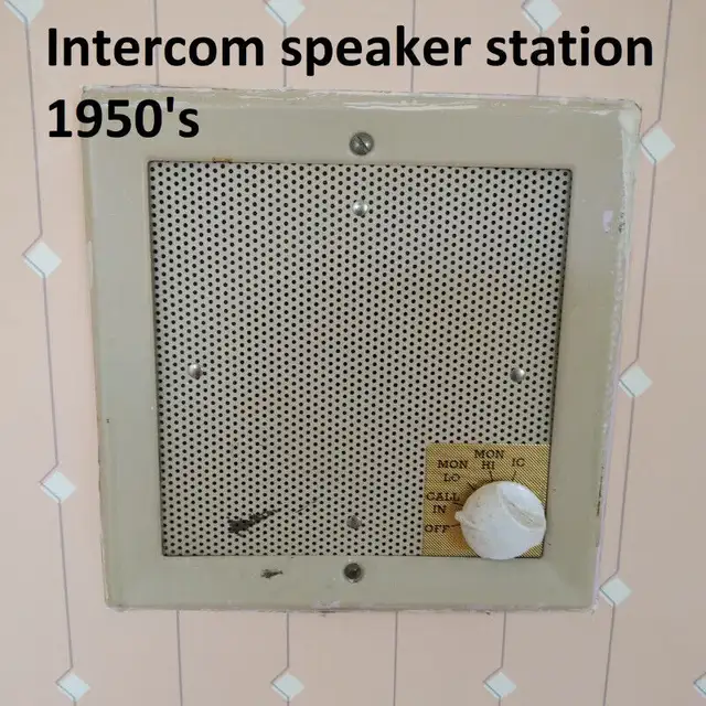 Intercom Base & Speaker Station - Nutone, 1950-70's (Sunf) in General Electronics in Markham / York Region - Image 5