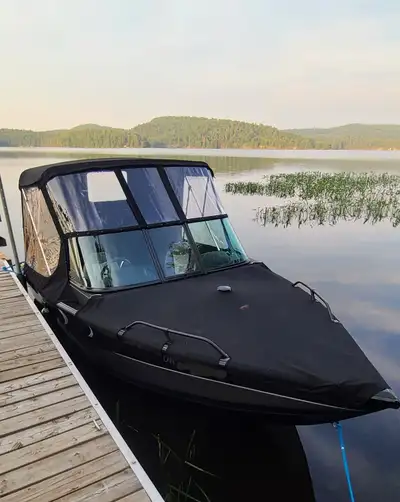 2015 Lowe FS1610 Fish & Ski – 2016 Mercury 90 4-Stroke – 2022 Camper Canvas – i-Pilot Trolling Motor...