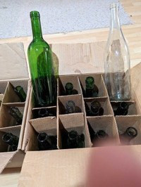 3 dozen wine bottles