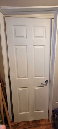 Pre- hung door