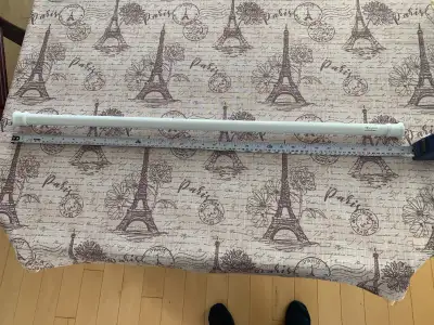New, in perfect condition. Adjustable Clothes Rail Pole Adjustable from 35 to 65.5 inches. From the...