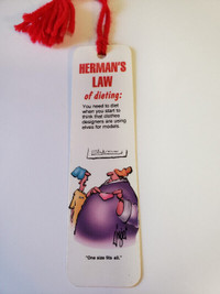 Herman's Law Bookmark (Antioch)