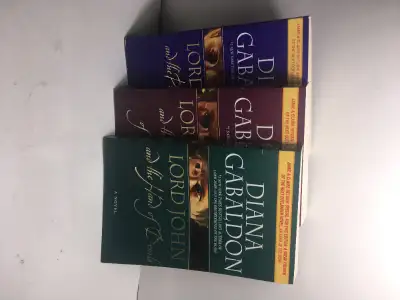 Lot of Three Lord John Books by Diana Gabaldon, View more