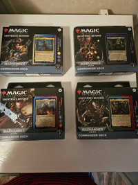 Warhammer 40k Magic the Gathering Commander decks