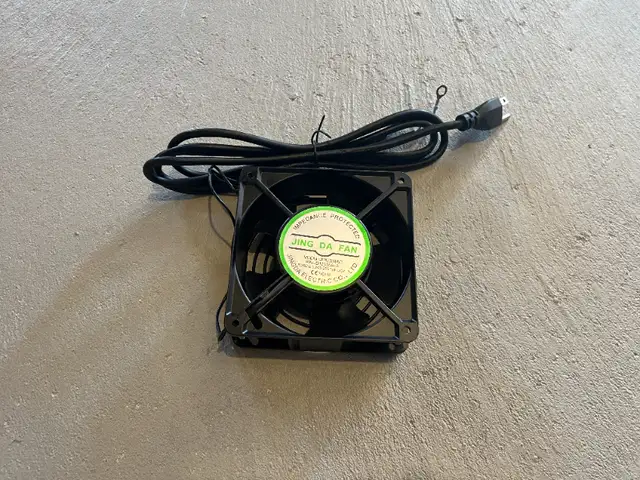 IT / AV Rack Cooling Fan, 110volt with plug64667460624514120