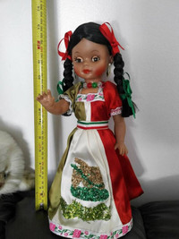 Poupée dolly tipicas mexican mexico doll 819-536-5362