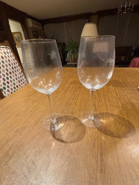 6 Halloween Wine Glasses