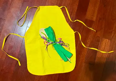2 Children’s Aprons with Wooden Spoon, View more