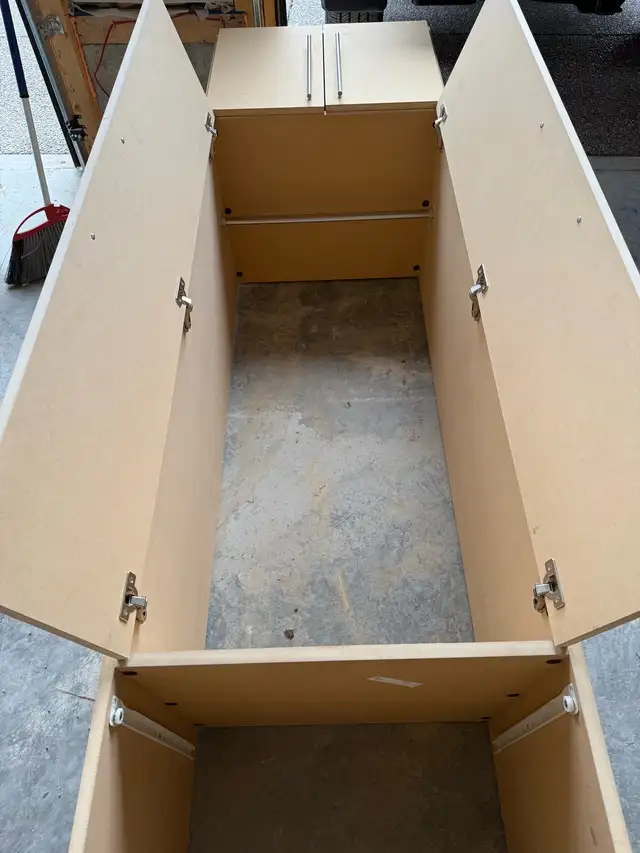 MDF Cabinet and shelving in Free Stuff in Calgary - Image 4