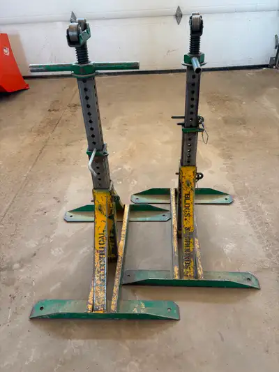 683 Greenlee Screw Type Reel Stands, View more