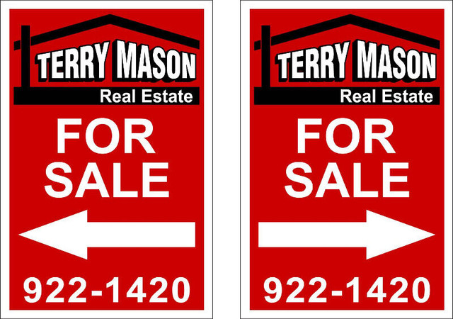 Real Estate Signs FOR SALE sign, OPEN HOUSE sign; FOR  RENT sign in Commercial & Office Space for Sale in Markham / York Region