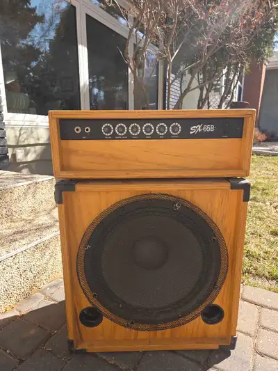 SX 65B Amp 15inch speaker, View more