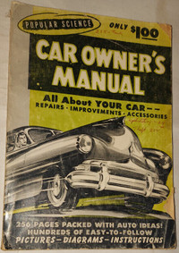 1952 Popular Science Car Owner's Manual