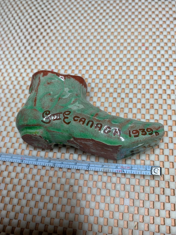 pottery  boot. 1939  King George VI Canada visit in Arts & Collectibles in Trenton - Image 3