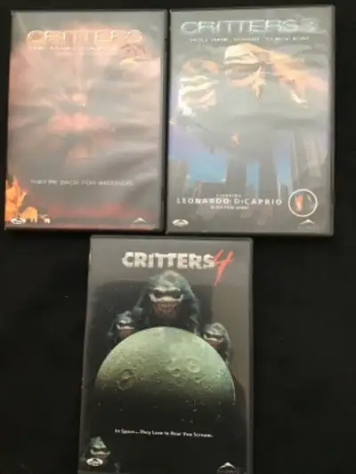 DVD Critters 2,3,4, View more