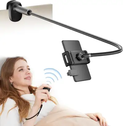 NEW Gooseneck Kindle Holder with Remote Page Turner, View more
