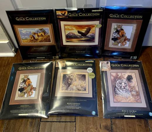 Dimensions Gold Collection SILENT FLIGHT Counted Cross Stitch Ki in Hobbies & Crafts in Burnaby/New Westminster