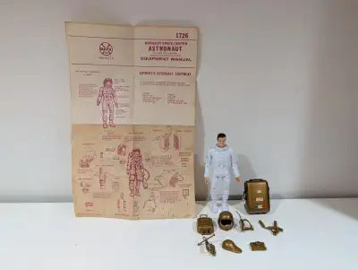 Vintage 1969 Marx Kennedy Space Center Astronaut No 1726, View more