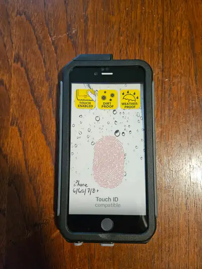 Weatherproof iPhone 6/6s/7/8+ Phone Case, View more