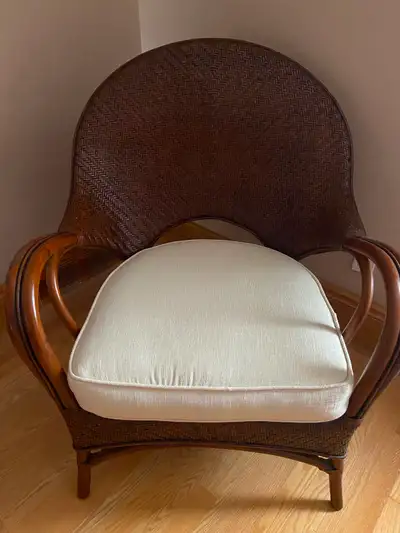 Two Rattan Chairs - Perfect Condition, View more