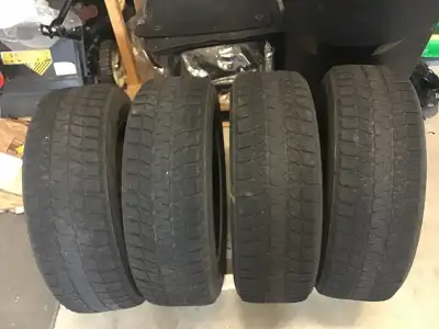 10 year old wheels and tires fit 2007 to current Honda civic sedans. The tread of the Bridgestone wi...