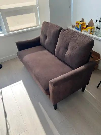 Wayfair-Brown Loveseat Sofa(actual price $259), View more