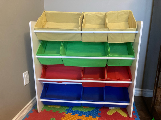 12-bin toy organizer  in Other in Strathcona County