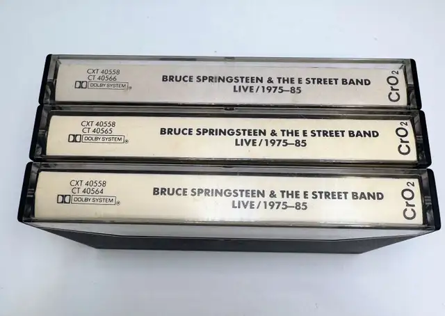 Bruce Springsteen & The E Street  Band LIVE 1975-85 ( 3 cassette in Other in Hamilton - Image 4