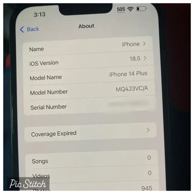 Like NEW 256gb IPhone 14 Plus63871132213889122