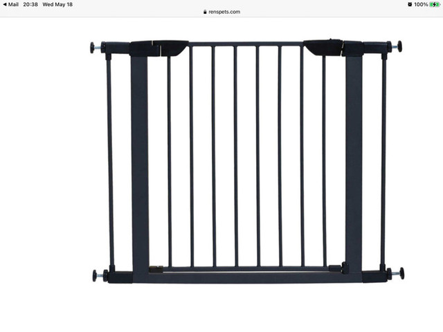 Steel gate 29” to 38” less than half price in Accessories in Mississauga / Peel Region