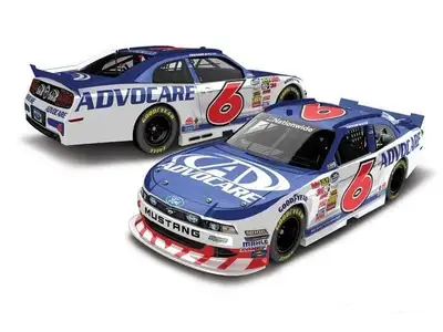 2014 Trevor Bayne #6 Advocare Jack Roush Ford Mustang 1/24 BNMIB, View more