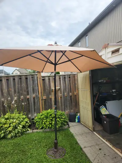 Patio Umbrella and base, View more