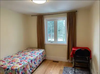 Bright & Quiet Rooms for Rent – Close to Eglinton & Dufferin • Minutes’ walk to No Frills, Dollarama...