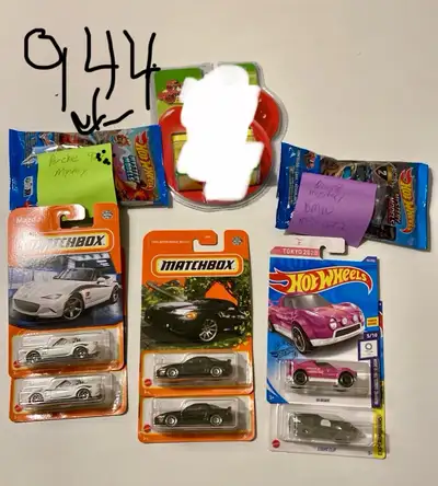 Hotwheels Lot of 8 Cars-Mysteries,Imports,Exotics ! Please Read!, View more